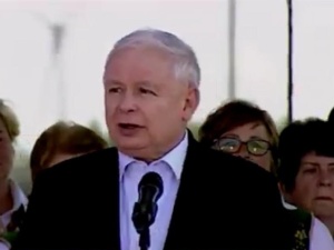[video] Jarosław Kaczyński w Dygowie: "Przyjdzie taki dzień, że zmienimy Konstytucję"