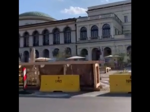 [video] "Strefa relaksu" Trzaskowskiego. Wcześniej nie cieszyła się zainteresowaniem, a teraz... też nie
