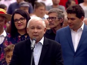 [video] Jarosław Kaczyński: "Jestem wdzięczny abp. Jędraszewskiemu. Polska musi być wyspą wolności"