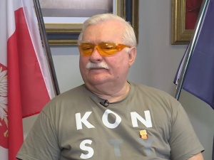 Wałęsa: Trump nie przyjedzie z powodu "huraganu" w Polsce