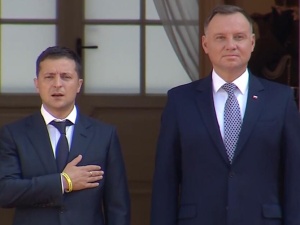 [video] Wizyta prezydenta Ukrainy. PAD o ekshumacjach na Wołyniu: "To ma znaczenie fundamentalne"