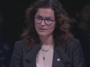 Komentarze po przemowie A. Dulkiewicz: "Z większym taktem mówi prezydent Niemiec, niż prezydent Gdańska"