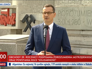 Mateusz Morawiecki: Wolność i solidarność - to jest fundament na którym zbudowana jest Polska