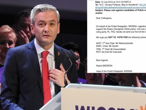 [Tylko u nas] PUBLIKUJEMY mail Biedronia do europosłów. R. Czarnecki: "Jak nie przeprosi, będzie pozew"