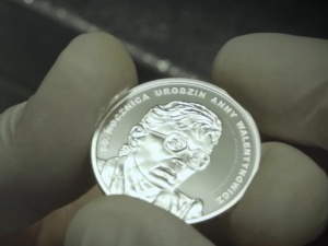 [video] NBP wyemitował monetę "Urodziny Anny Walentynowicz". Z tej okazji zrealizowano film