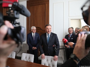 Prezydent w Nowym Jorku. „Rozmowa dotyczyła wymiany handlowej, która obecnie osiąga rekordowe rozmiary"