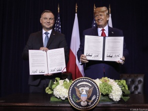 Wspólna deklaracja prezydentów Dudy i Trumpa. Tu będą stacjonowali Amerykanie