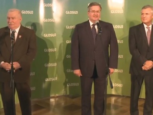 "Nie czekają nas normalne wybory". Wałęsa, Kwaśniewski i Komorowski w specjalnym liście