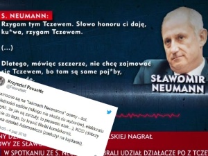 "Cynizm i pogarda wobec sympatyków, państwa i obywateli". Burza na Twitterze po publikacji #TaśmNeumanna