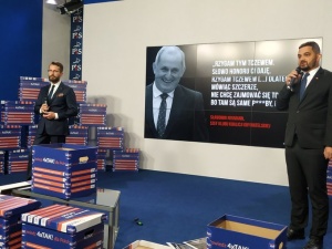 Konferencja PiS nt. taśm Neumanna. „Co na to Grzegorz Schetyna? Czy to jest też jego zdanie?”
