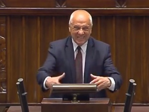 Odlot Niesiołowskiego: Jaruzelski zbudował system demokratyczny, który Jarosław Kaczyński niszczy