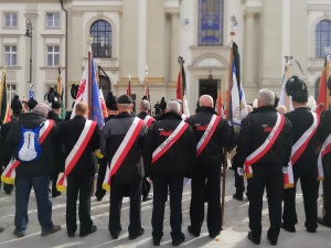 [video] Trwają uroczystości pogrzebowe Kornela Morawieckiego