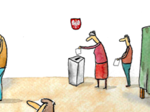 [Kliknij aby zobaczyć całość] Nowy rysunek Michalskiego: Wybory 2019