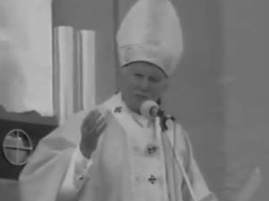 Dzień Papieski. JPII Włocławek 1991: Cywilizacja pożądania i użycia panoszy się pod nazwą "europejskości"