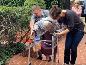 Barbara Syska 92 lata, zagłosowała w konsulacie w Waszyngtonie: Przypuszczalnie zagłosowałam ostatni raz