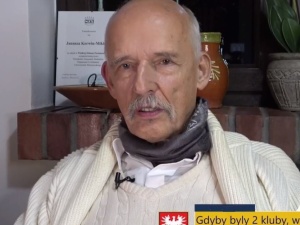 [video] "Może któryś się trzepnie w ten głupi łeb". Korwin-Mikke dalej obraża wyborców PiS