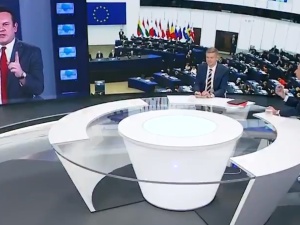[video] "A jakie ma pan buty? Skórzane czy plastikowe? Hipokryci". Tarczyński punktuje posła Lewicy