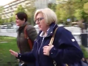 [video] "Wybieram się na wybory. Świadoma jestem. Nie lubię żadnej telewizji oprócz TVN"