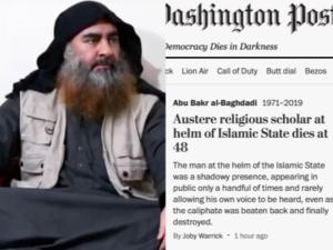 Amerykanie oburzeni nagłówkiem Washington Post. Nazwano lidera ISIS... "surowym religijnym przywódcą"