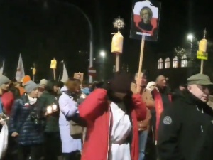 [video] Halloween? Nie, procesja ze świętymi na ulicach Szczecina!