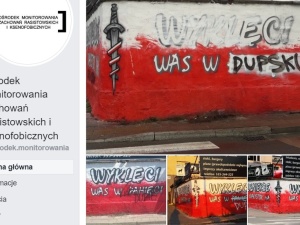 OMZRiK cały zadowolony ze zniszczenia białostockich murali ku czci Żołnierzy Wyklętych