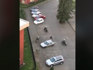 [video] Spektakularna ucieczka mężczyzny przed policją w Chile podbija internet