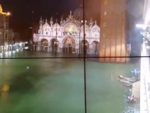 [video] Wenecja zalana. Apokaliptyczne obrazy pięknego miasta pod wodą