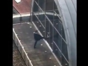 "Pan ćwiczy kopnięcie a'la Bruce Lee?". - "Szkoda, że Pan nie pomógł". Europoseł w niecodziennej sytuacji