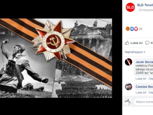 PRL wraca? SLD: "Lewica nie pozwoli zakłamywać historii! Polskę wyzwoliła Armia Radziecka. Chwała!