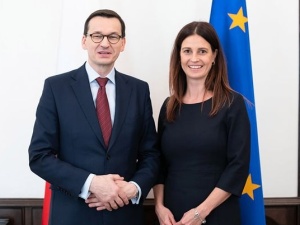 Mistrzyni świata w szermierce - Danuta Dmowska-Andrzejuk - oficjalną kandydatką na ministra sportu