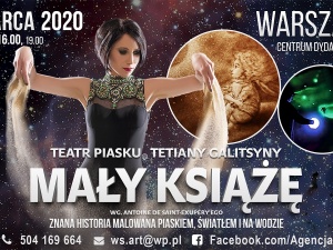 "Mały Książę". Zapraszamy na teatr piasku w wykonaniu Tetiany Galitsyny