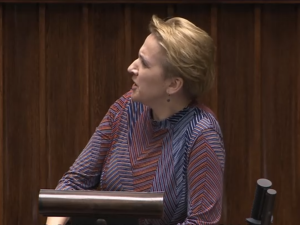 [Wideo] Marszałek Terlecki wymownie ripostuje ataki Joanna Scheuring-Wielgus