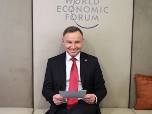 Prezydent w Davos: "Jesteśmy jednym z najbardziej atrakcyjnych regionów do inwestowania"