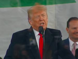 Donald Trump jako pierwszy prezydent USA wziął udział w „Marszu dla Życia”. „To dla mnie zaszczyt”