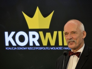 "Brakuje mi pieniędzy. Przywykłem do gotówki na biura dla europosła". Korwin-Mikke o finansach