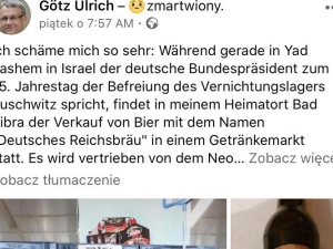 W Niemczech od ręki wyprzedaje się piwo z nazistowskimi symbolami III Rzeszy. Starosta: "Jest mi wstyd"