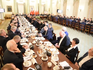 [FOTORELACJA] Posiedzenie Komisji Krajowej Solidarności w Pałacu Prezydenckim