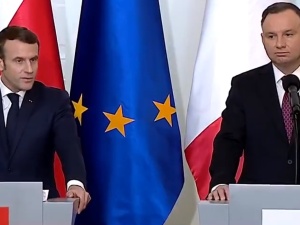 Ma tupet. Macron: "W rozmowie wyraziłem swoje zaniepokojenie ws. reformy sądownictwa. Chciałbym..."
