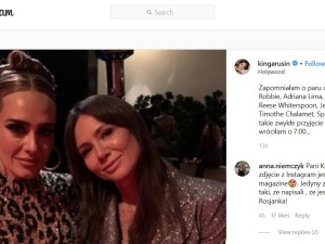 "Tańczyłam z Leonardo di Caprio, Bradley Cooper posyłał mi uśmiechy". Kinga Rusin, Hollywood