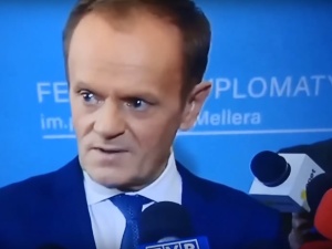 Komentarze po wystąpieniu Tuska w Białymstoku: "I cały misterny plan w ..."