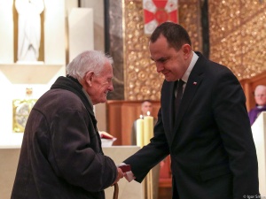 Strażnicy pamięci o zbrodni ukraińskich nacjonalistów w Hucie Pieniackiej odznaczeni