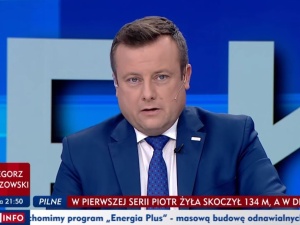 Dziennikarz TVP Adrian Klarenbach trafił do szpitala