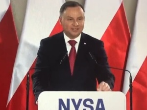 Prezydent Duda w Nysie: "Prawie 3 miliardy złotych będą przeznaczone na ochronę zdrowia"