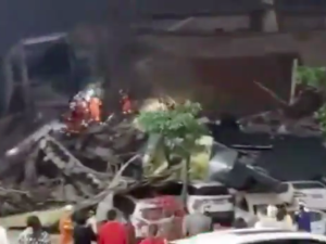 Chiny. Zawalił się hotel przeznaczony jako miejsce do kwarantanny. Co najmniej 10 ofiar