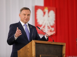 Andrzej Duda o zmianach w kodeksie wyborczym: "Powinien je ocenić Trybunał Konstytucyjny"