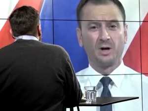 [video] Szokująca wypowiedź Nitrasa. "Namawia Pan wojsko do buntu?" - "Oczywiście!"