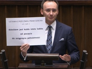 [video] Rzecznik Praw Dziecka o projekcie Zatrzymaj Aborcję: Dajcie mi narzędzie do ochrony dzieci