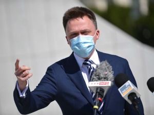 "Beata, trzeba się bić". Nerwowa rozmowa Hołowni z dziennikarką Onetu