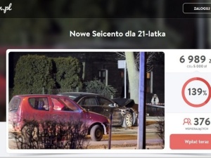 Zorganizowali "zrzutkę" na nowe seicento dla 21-latka z Oświęcimia". Mają nowego bohatera?