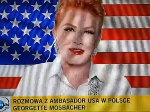 [video] "Rząd polski radzi sobie doskonale, czuję się tu bezpieczniej niż w NY". Mosbacher w... TVN24